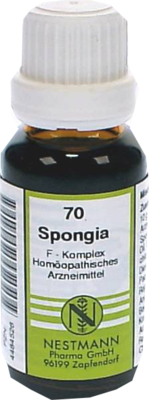 NESTMANN Pharma GmbH SPONGIA F Komplex Nr.70 Dilution 20 ml 04484526