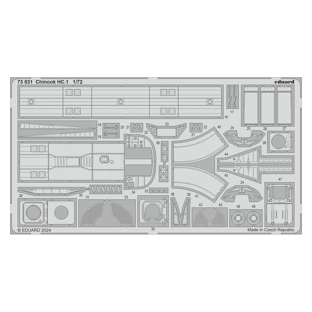 Eduard Chinook HC.1 AIRFIX (73831)