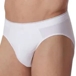 Schiesser Organic Cotton Mini Brief 3XL-4XL Weiß Ökologische Baumwolle 4XL Herren