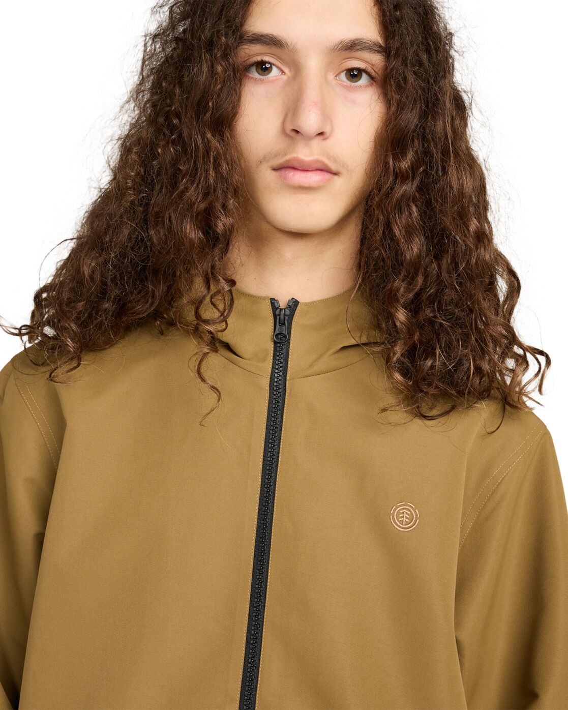 Funktionsjacke ELEMENT "Alder", Herren, Gr. M, braun (kangaroo), Obermaterial: 100% Polyester., Jacken Funktionsjacke