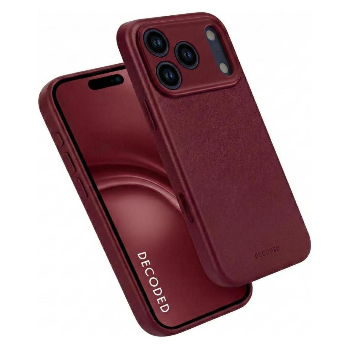 Decoded Leather Backcover (Apple iPhone 17 Pro) (D26IPO17PBC1DY)