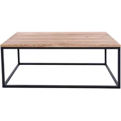 Bhp, Couchtisch + Beistelltisch, Couchtisch Eiche rustikalx38 (110 x 60 x 38 cm)