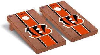 Skip's Garage Cincinnati Bengals 2x4 Pro Cornhole Boards - V2