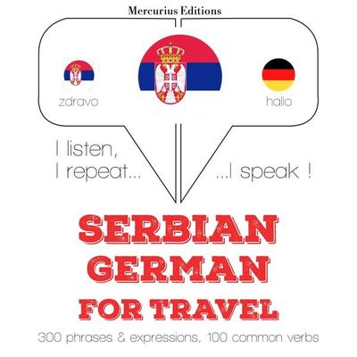 Travel words and phrases in German - JM Gardner, Audio, 9782821139992