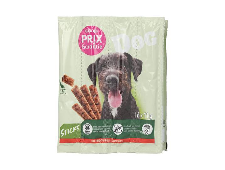 Prix Garantie Dog Sticks Rind 16x11g