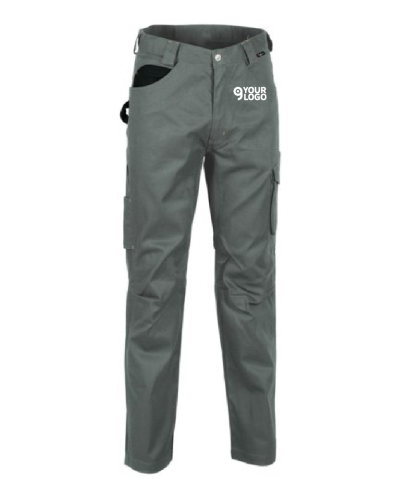 Pantaloni da Lavoro Drill Tasconi Resistenti Personalizzate o neutre Cofra
