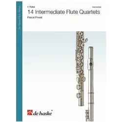 14 Intermediate Flute Quartets, Fachbücher von Pascal Proust