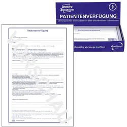 Avery, Formular, 10 Patientenverfügung Formulare 2837 (28x)