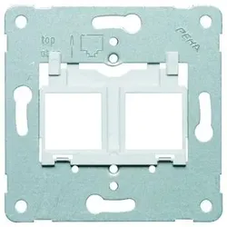 Peha D 600 MJ10 - Traggestell für Modular Jack Einsatz grau