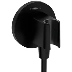 hansgrohe FixFit Porter S Schlauchanschluß 26888670 für Handbrause, mattschwarz