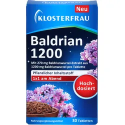 Klosterfrau Baldrian 1200 30 ST