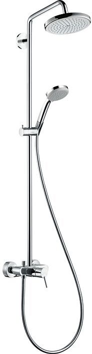 Hansgrohe Croma 220 Showerpipe   27222000 Brausearm 40 cm, schwenkbar, chrom