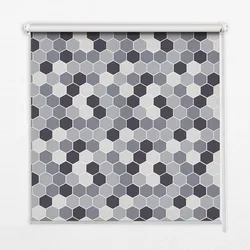 INNENROLLO - Fensterrollo - Rollo - 90x140 cm - Honigwaben