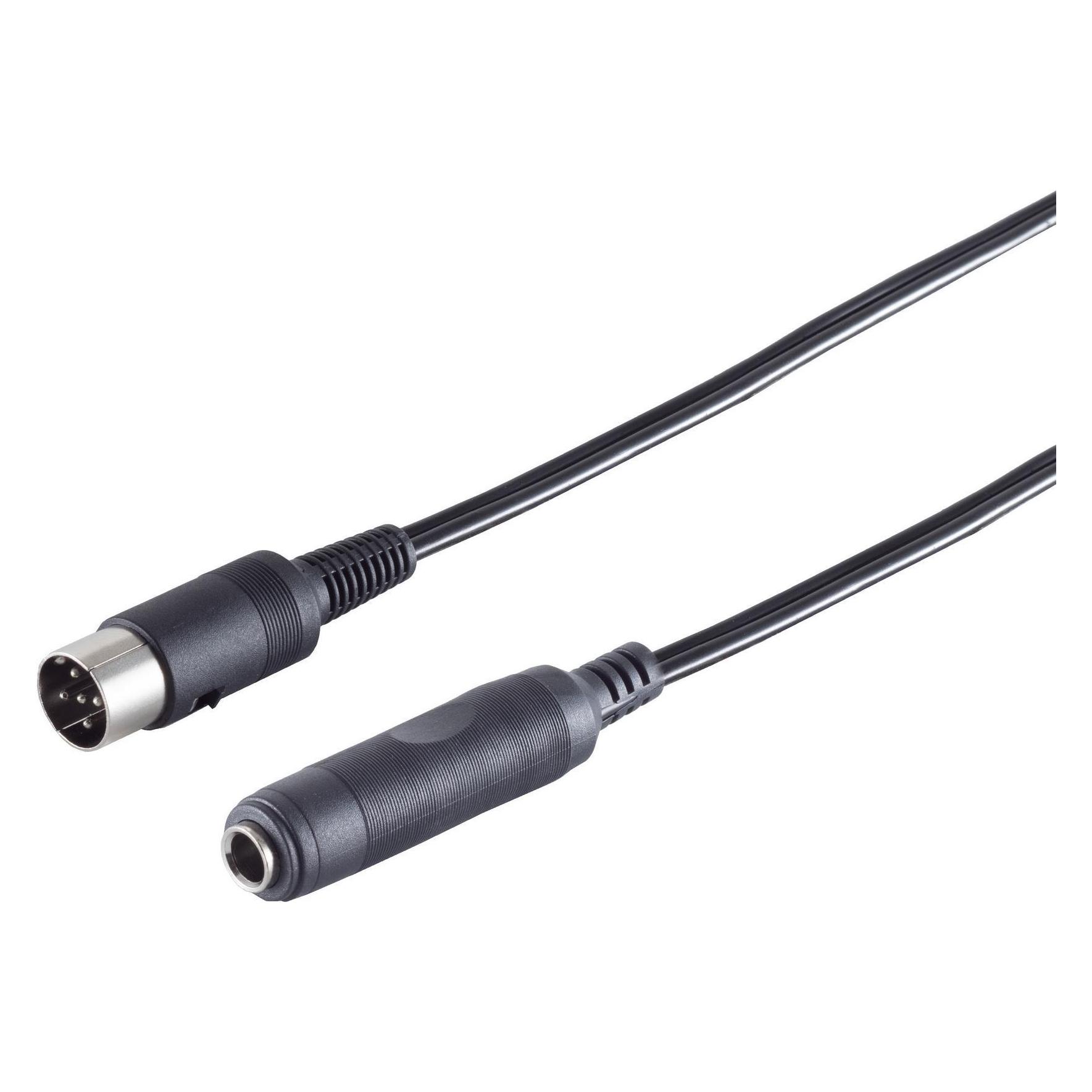 Shiverpeaks S/CONN maximum connectivity Diodenkabel-DIN-Klinke-Würfelstecker 5-pol. auf Klinkenkupplung 3-pol. 6 (0.20 m) (30201)