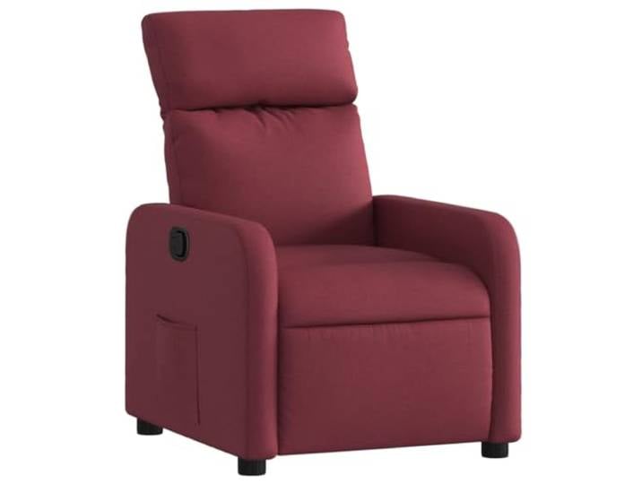 vidaXL Relaxsessel Weinrot Stoff
