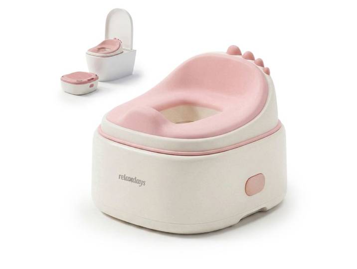 Relaxdays Pot 4-en-1 Dino avec couv.