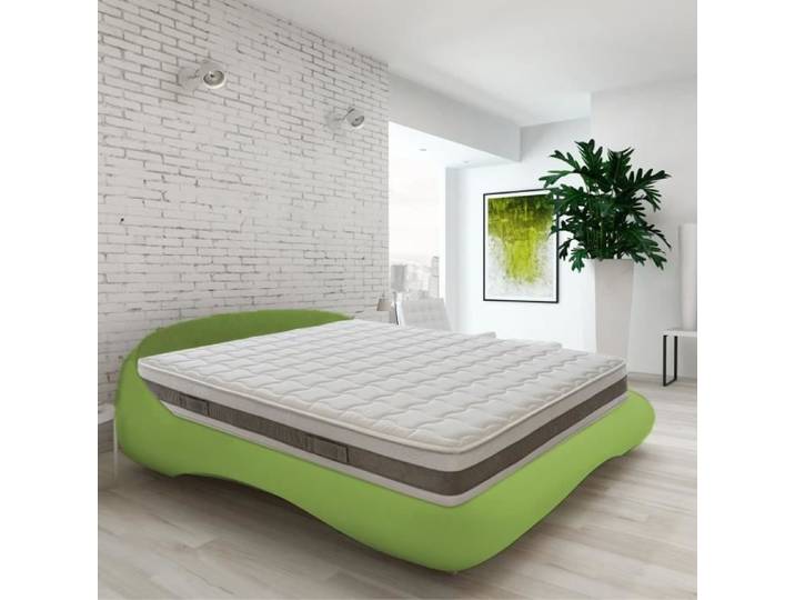 Matelas 180x200 cm orthopédique en mousse à mémoire de forme «Rieti»