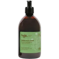 Aleppo-Flüssigseife - Amber & Oud 500ml