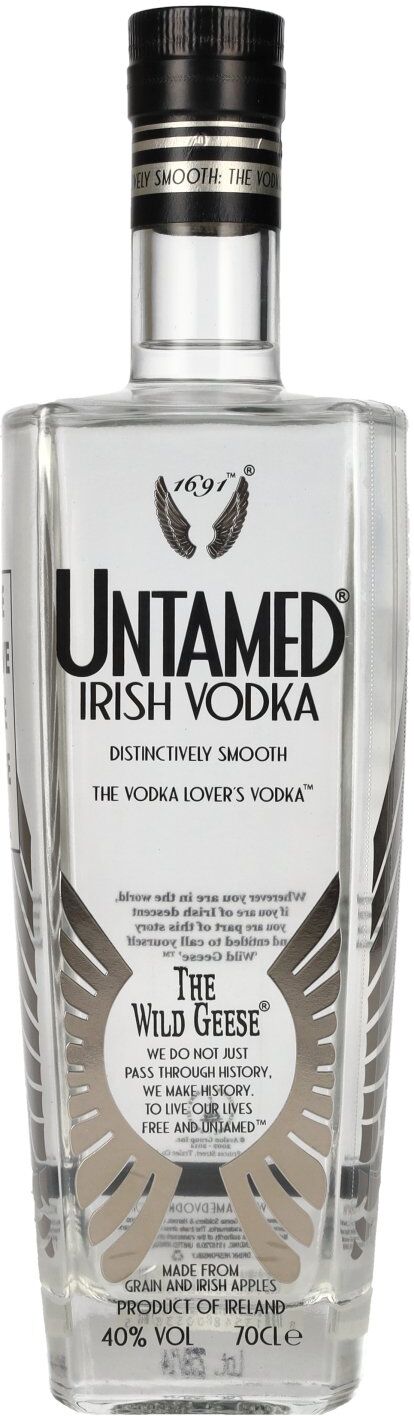 The Wild Geese Whiskey The Wild Geese Irish Vodka Untamed 40% Vol. 0,7l