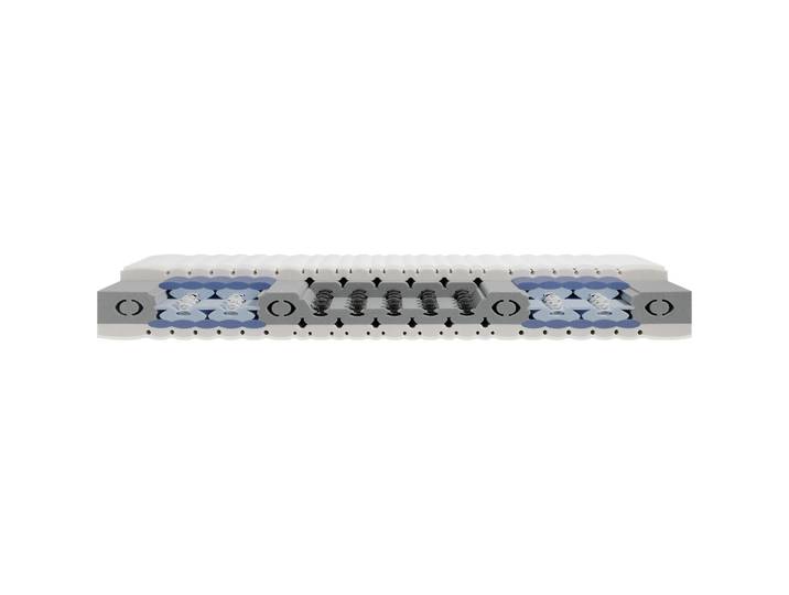 Topswiss Matratze Excellence medium weiss Schaumstoffkern, 3D-Federelemente 90 x 200 cm H3 - Mittel - Schweizer Möbelhersteller