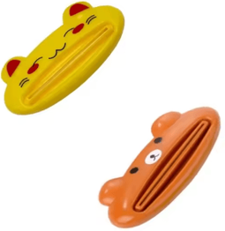 Inspire Picks Cute Animal Toothpaste Squeezer Multifunction Cartoon Tube Dispenser (2 4 5pcs) 1cat 1bear