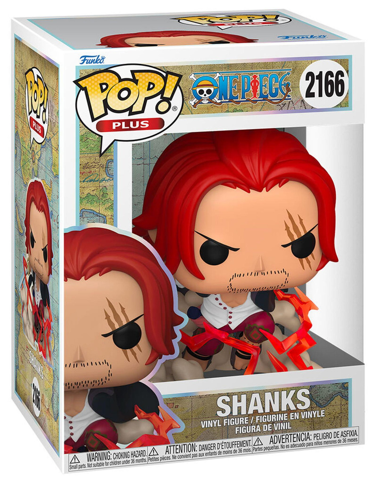 Funko Pop! Plus One Piece Shanks Vinyl