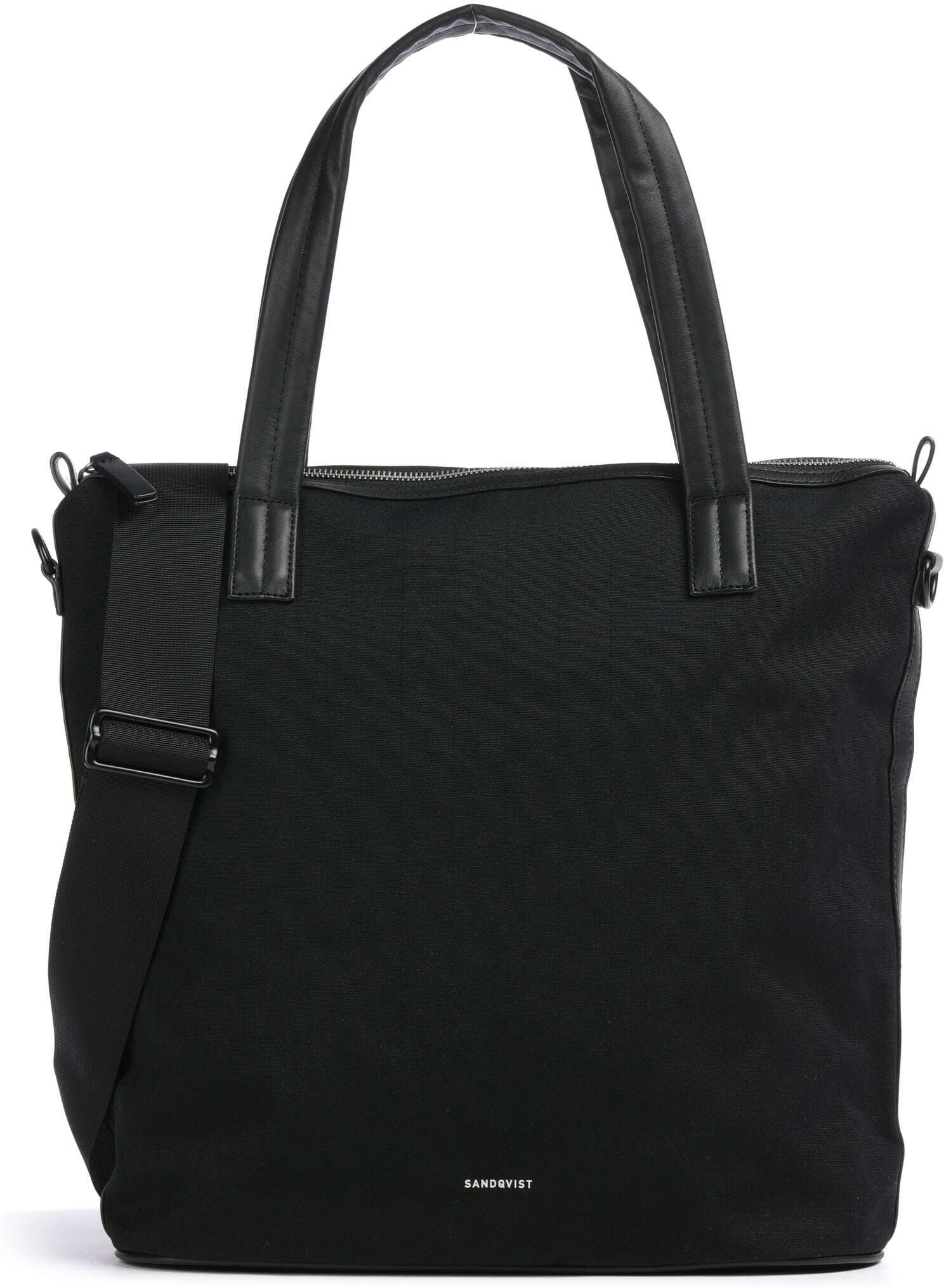 Sandqvist Everyday Originals Shopper, schwarz