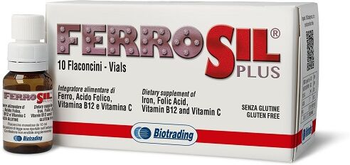 BIOTRADING Srl UNIPERSONALE FERROSIL Plus 10 Fl.