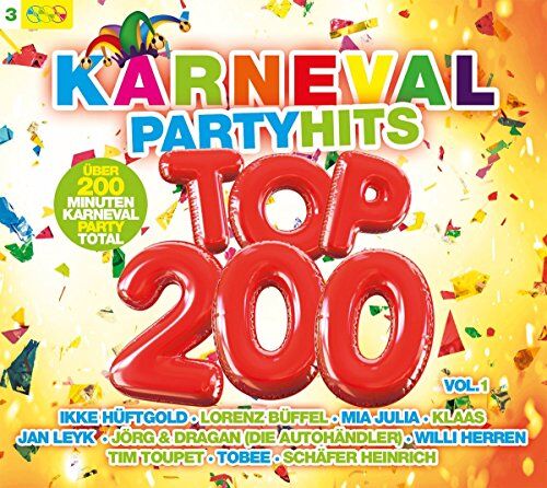 Various - Karneval Party Hits Top 200 - Preis vom 17.10.2026 19:25:27 h