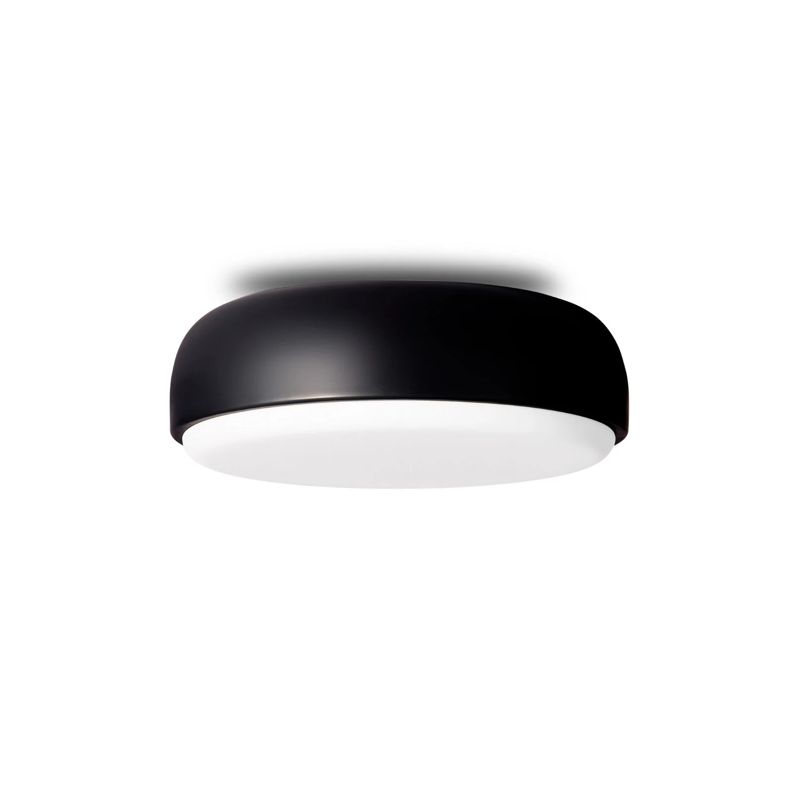 Northern Over Me 40 Plafondlamp - Rond - Matt Zwart - Metaal