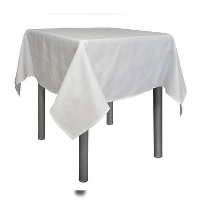 METRO Professional Tischdecke, 100 x 100 cm, Baumwolle, waschbar, weiß mit Weintrauben aufdruck, 3 Stück