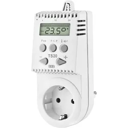Siku Temperaturabhängig geschaltete Steckdose TS 20, Thermostat, Weiss