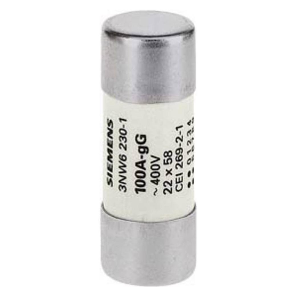 Siemens SENTRON Zylindersicherungseinsatz A gG Un AC (50 A) (3NW62201)