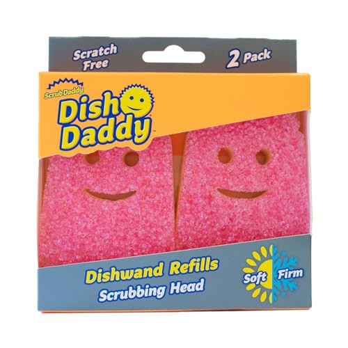 Scrub Daddy Dish Daddy Refill 2 stuks Roze