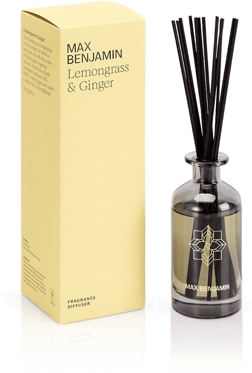 Max Benjamin Geurstokjes 150ml - Lemongrass & Ginger