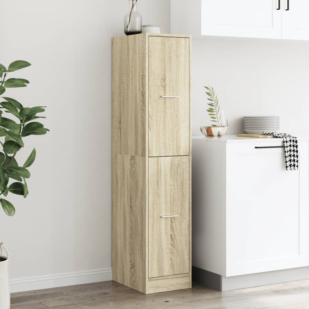 17 Stories Roshundra Accent Chest Sonoma Oak 144.5cm H X 30cm W X 41cm D