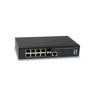 LevelOne 10-PORT L2 managed Gigabit