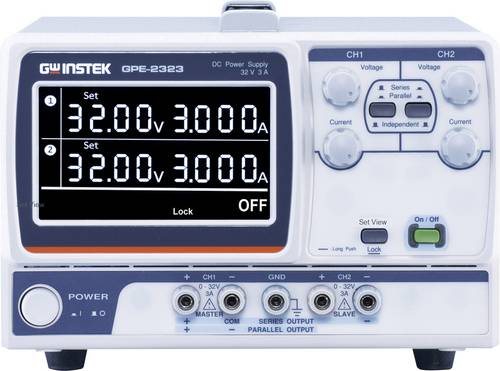 GW Instek GPE-4323 Labornetzgerät, einstellbar 0 - 32 0 - 3A 212W Anzahl Ausgänge 4 x