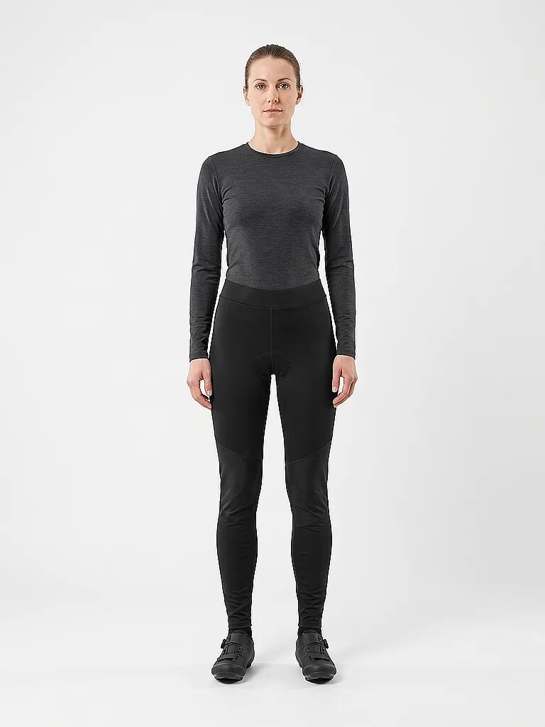 LÖFFLER Damen Winter Radhose AB Elastic Bund schwarz   44 W