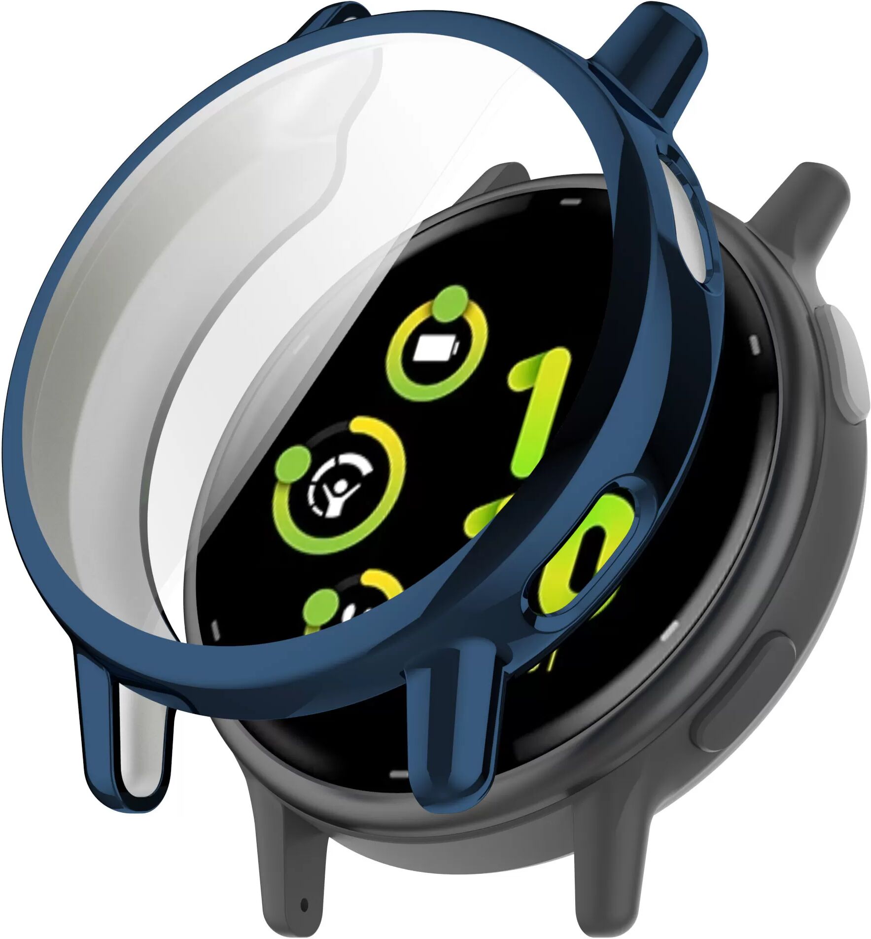 INF Garmin Vivoactive 5 Hülle, TPU Rundum-Schutzhülle Blau
