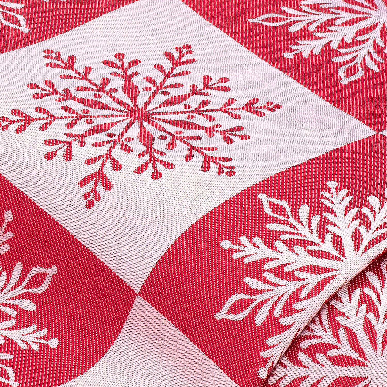 Jacquard "Kristalle-Patch", rot-color