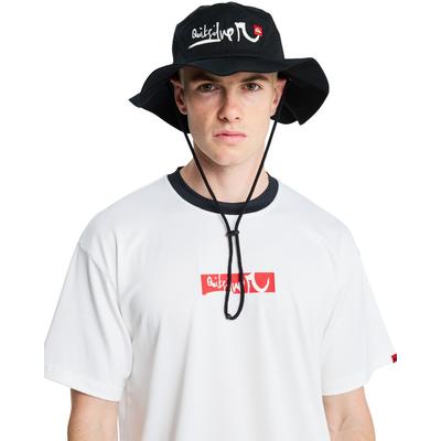 Outdoorhut QUIKSILVER "YG Bushmaster", Herren, Gr. S, schwarz, Baumwolle, Hüte