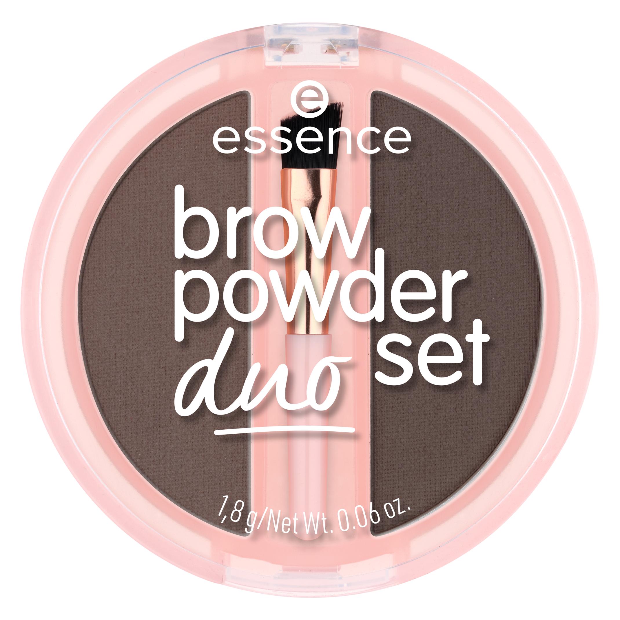 essence brow powder duo set (Braun) (cosnova GmbH)