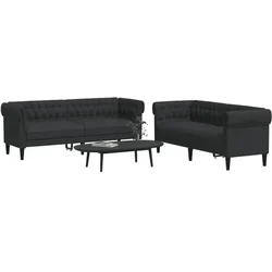 vidaXL, Sofa + Bettsofa, Waranville (2-Sitzer + 3-Sitzer) (Polstergruppe)