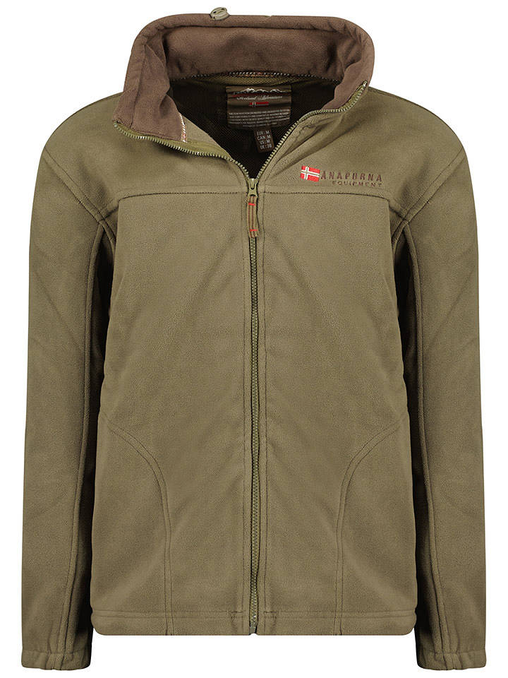 ANAPURNA Fleecejacke "Uranium" in Khaki - S