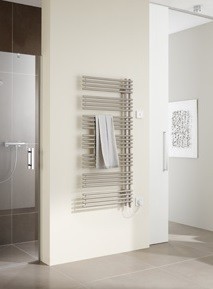Kermi Badheizkörper Diveo-E BH 1320x46x600mm max.P800,glanzsil,FKS li. wei,Schuko,SK1, DVE1A130060WI DVE1A130060WIXK