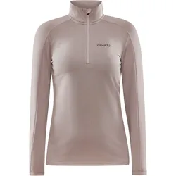 CRAFT Core Gain Midlayer 1/2-Zip Langarmshirt Damen 230000 - clay XL