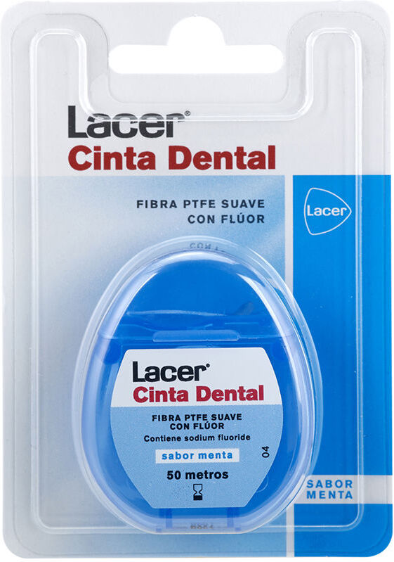 Lacer Cinta Dental Ptfe sabor menta 50 metros 1 u