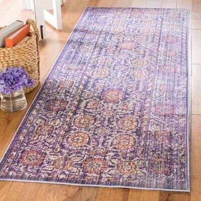 SAFAVIEH Sutton Andina Boho Oriental Polyester Rug