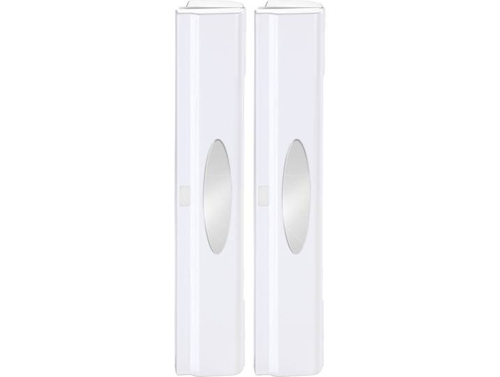 Folienspender WENKO Modell Perfect-Cutter , bunt (weiß, silberfarben), B:38cm H:5,2cm L:6,7cm, Küchenrollenhalter, Folienspender, für Folienrollen bis 33 cm Breite, für Alufolien und Frischhaltefolien